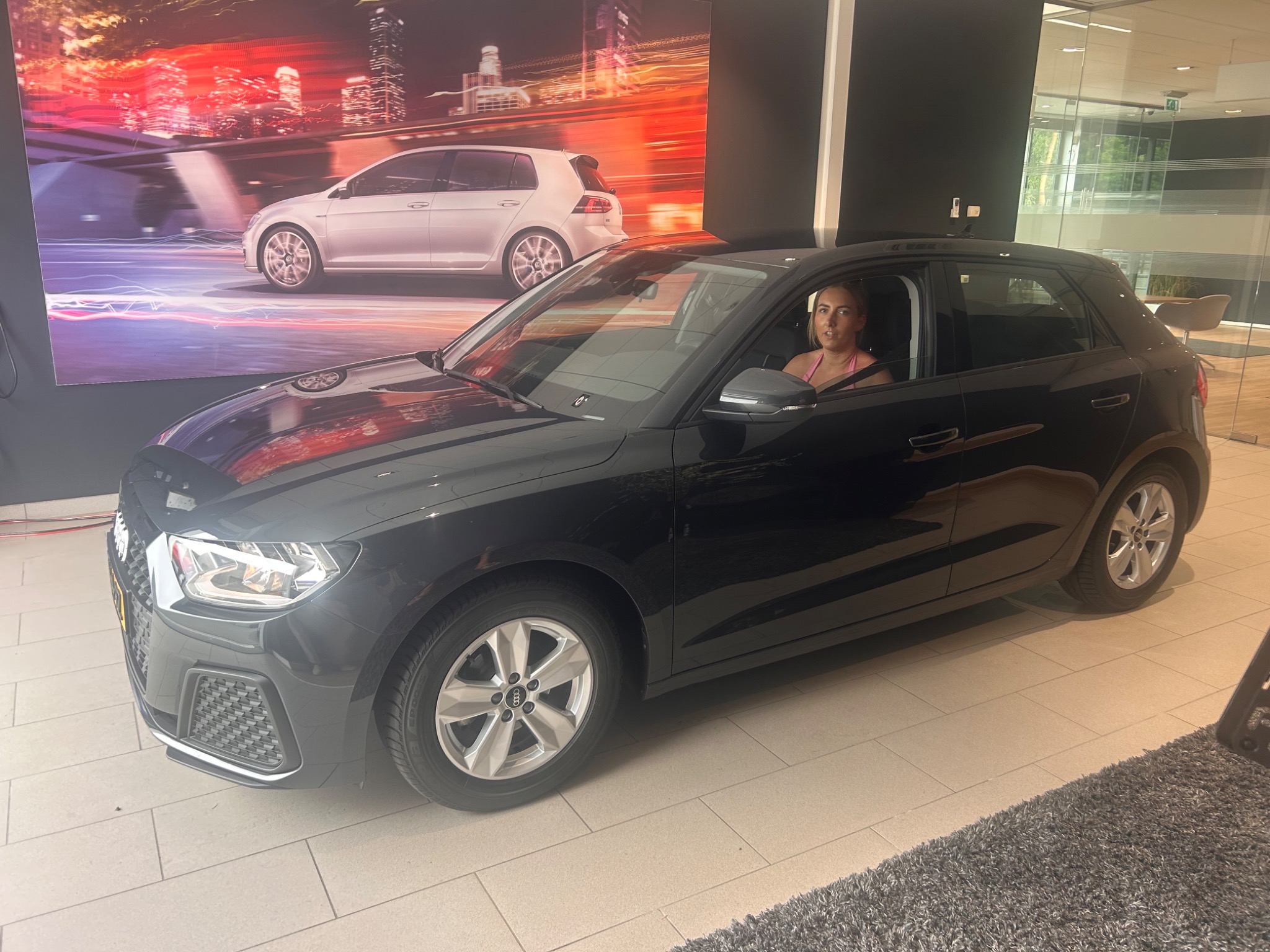 Donkere Audi A1