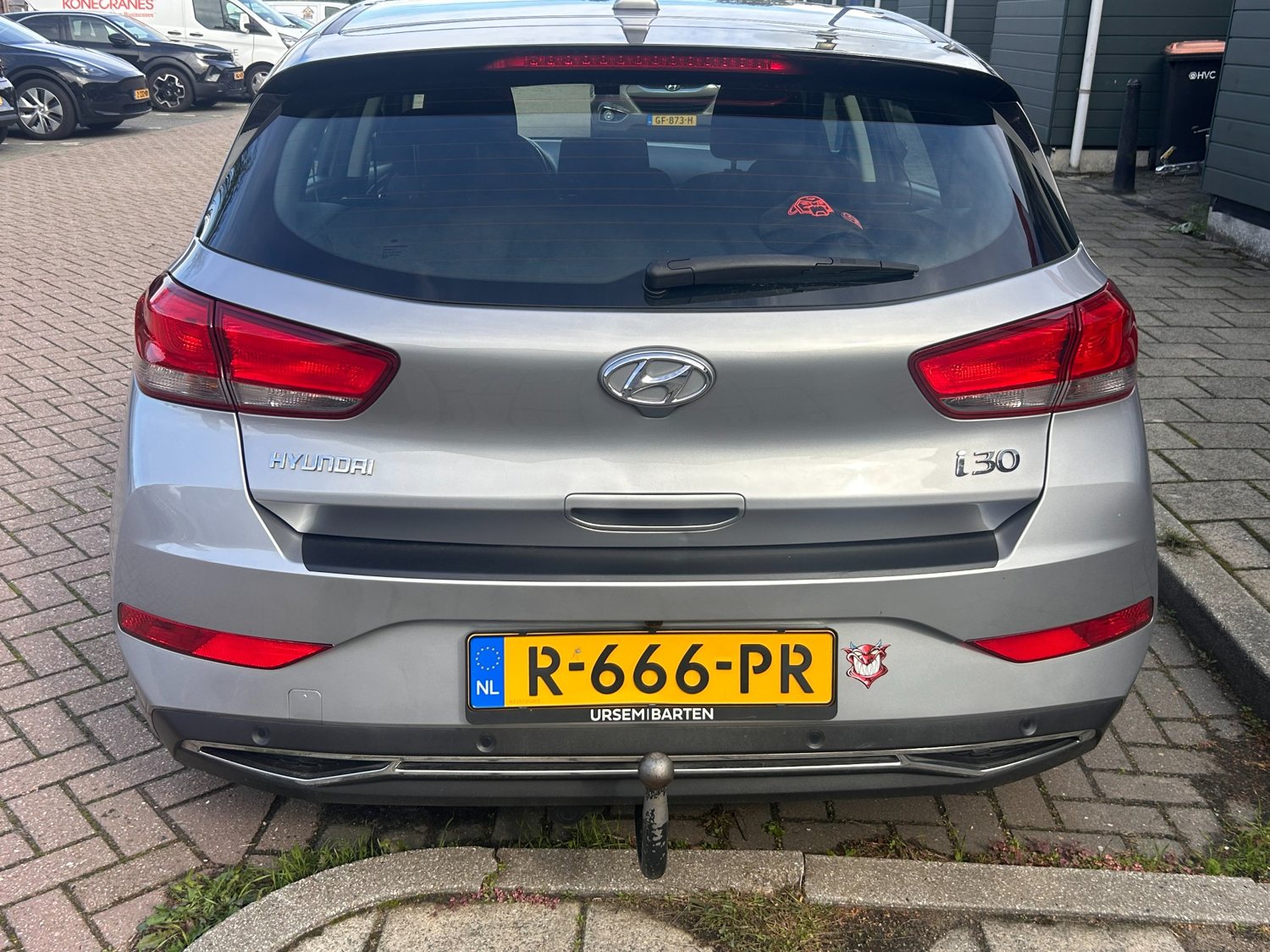 Hyundai i30 van achteren
